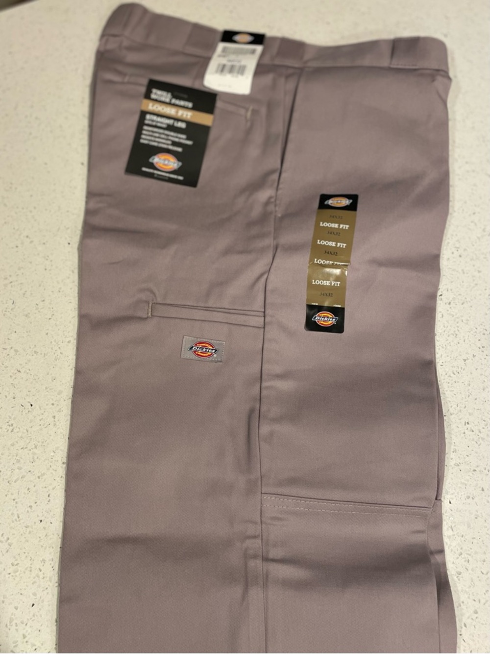Dickies Loose Fit Work Pants - Mauve